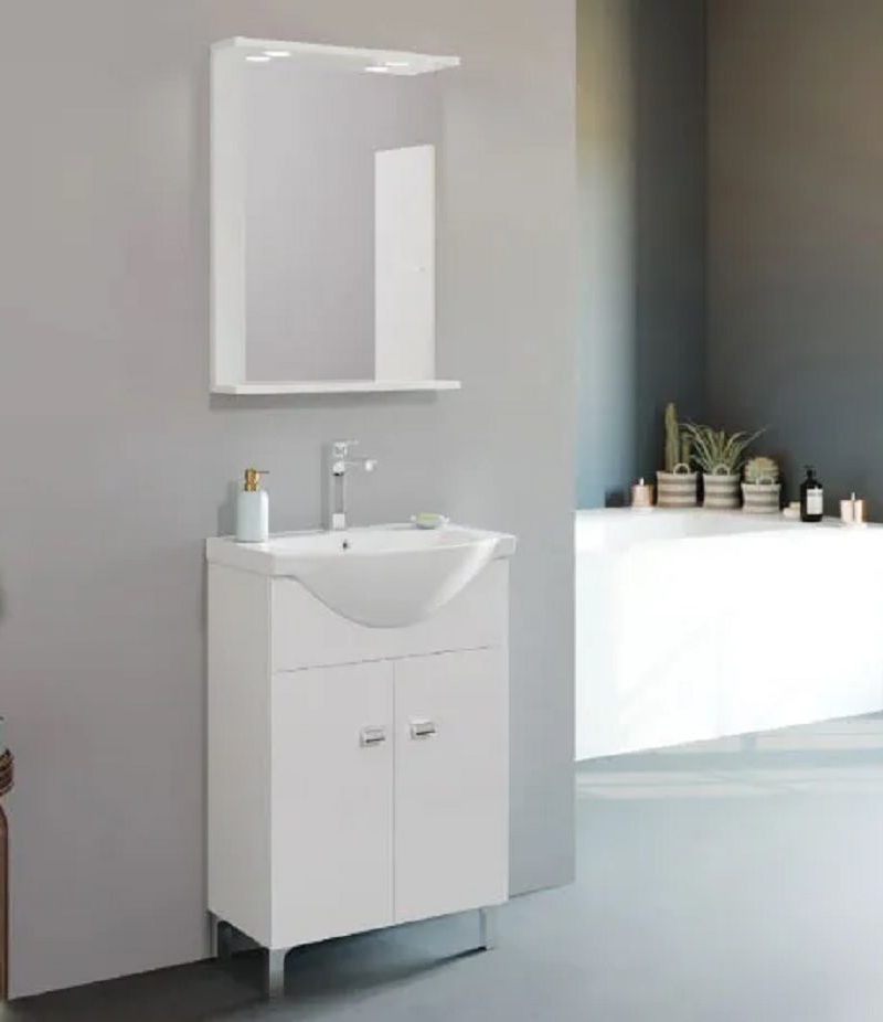 Composizione bagno linea Ambra modello NADIA 65
