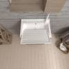 Thumb Mobile Lavatoio 50x50 Rovere moca con tavola lavapanni - (4)