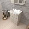 Thumb Mobile Lavatoio 50x50 Rovere Grigio con tavola lavapanni - (1)