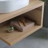 Thumb Mobile Bagno  Lavabo appoggio 80 CM   Kos Rovere Naturale - (3)