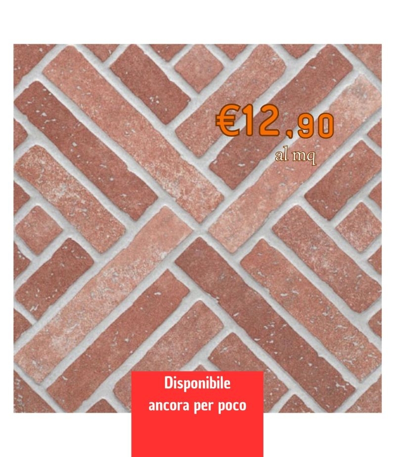 MATTONE ROSSO 30X30  R10