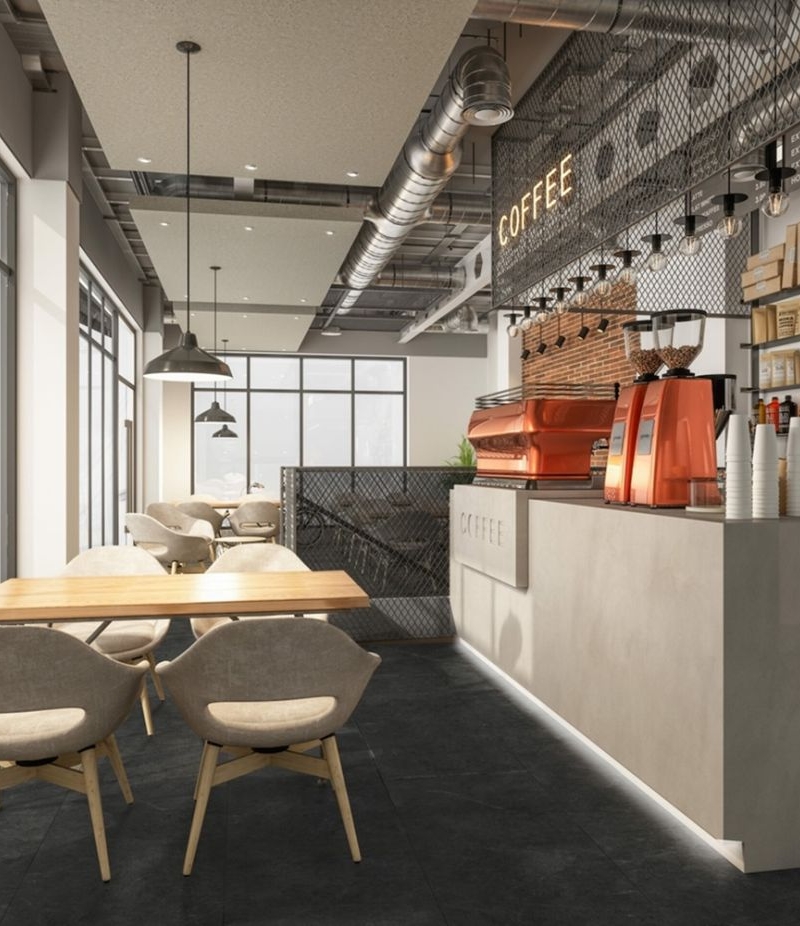 SPC effetto Pietra Materika Deep  Black  0,55 G5 914X457mm H6 (5+1) nero opaco