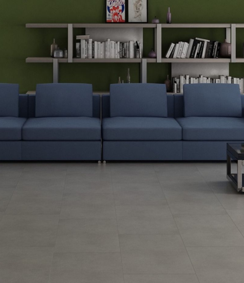 SPC effetto resina Platinum 0,55 G5 914X457mm H6 (5+1) cemento