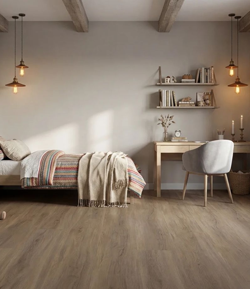 SPC L  effetto legno  Rovere Bronzo 0,55 G5i 1524x228mm  H6 mm(5+1)