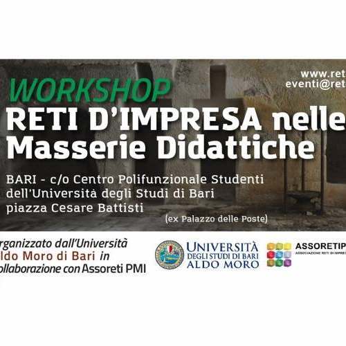 Workshop Reti d'impresa nelle Masserie Didattiche