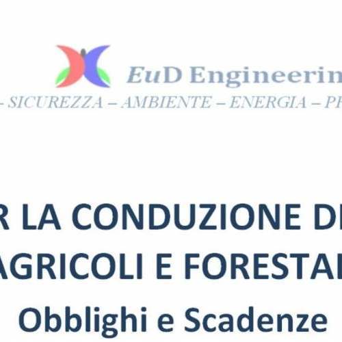 CORSO PER LA CONDUZIONE DI TRATTORI AGRICOLI E FORESTALI