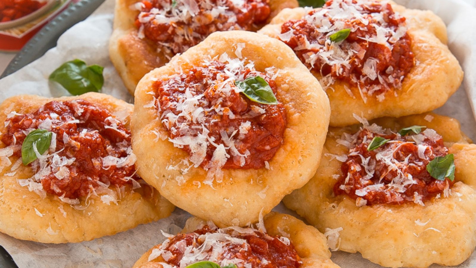 Pizze Fritte condite
