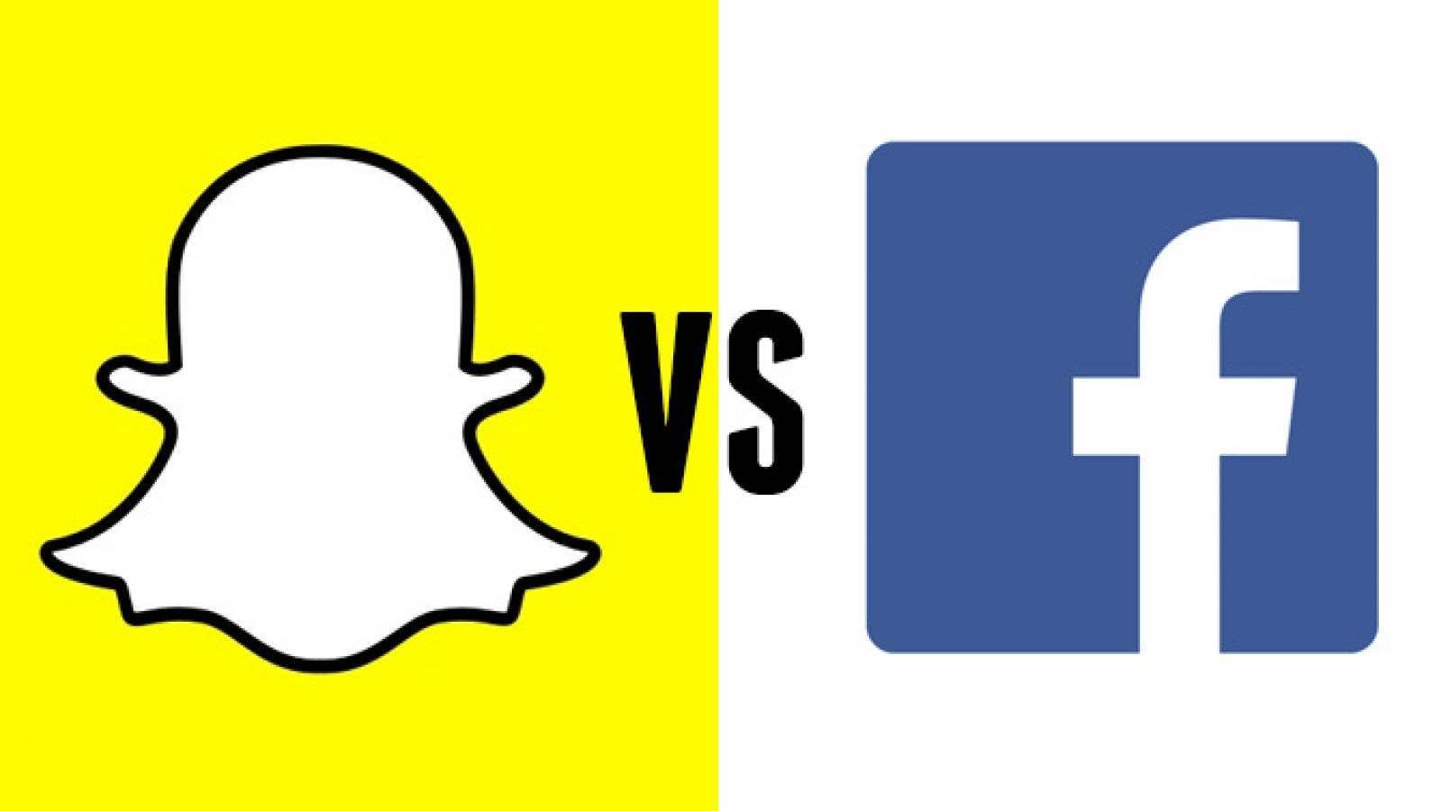 SNAPCHAT VERSUS FACEBOOK.
