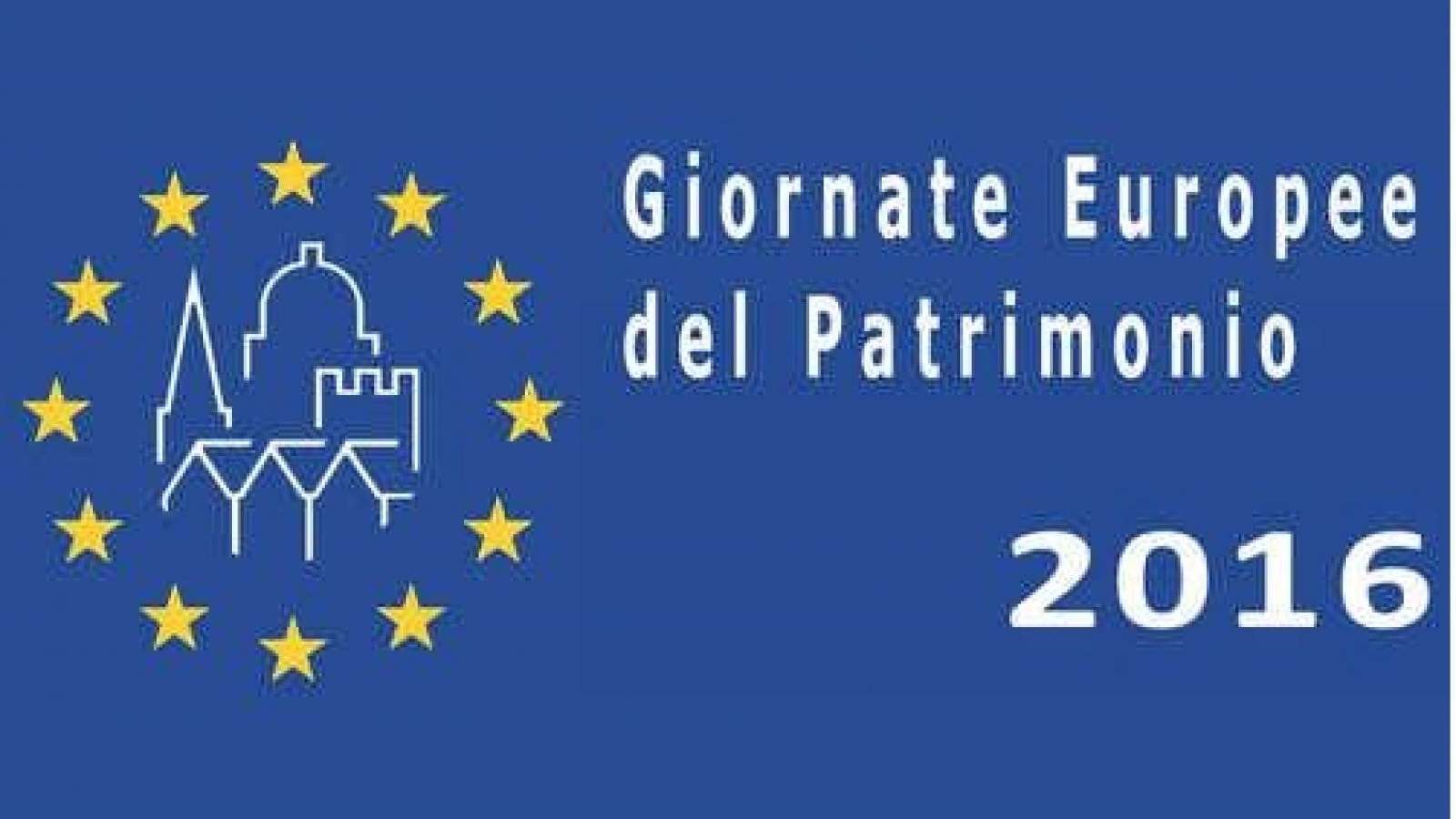 GIORNATE EUROPEE DEL PATRIMONIO 2016