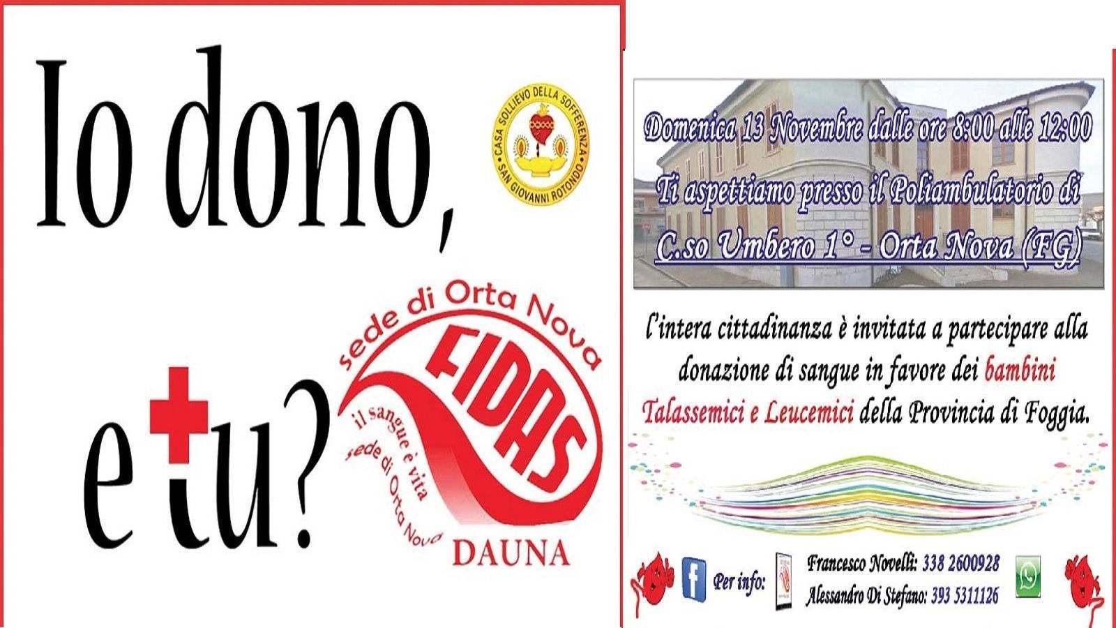 GIORNATA PER LA DONAZIONE DI SANGUE