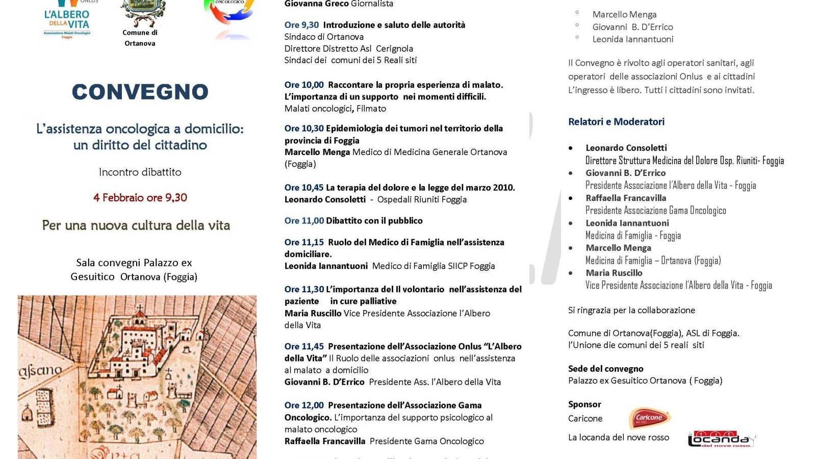 ASSISTENZA ONCOLOGICA A DOMICILIO