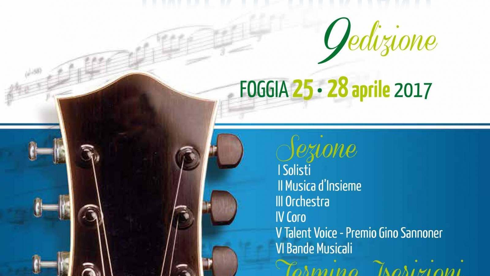 9^ EDIZIONE CONCORSO UMBERTO GIORDANO
