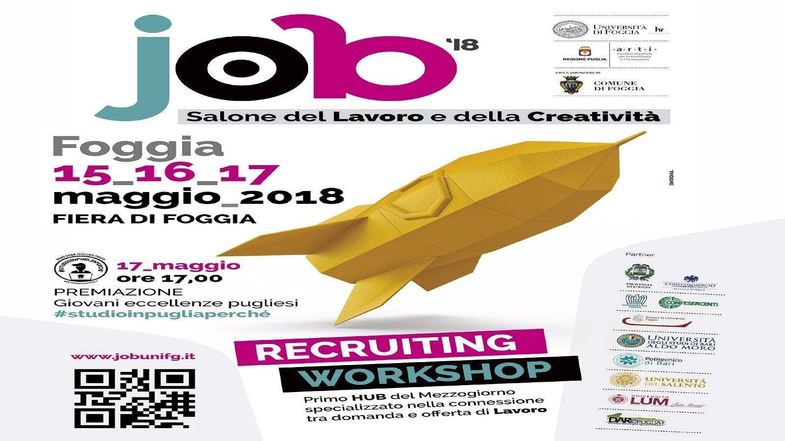 JOB: SALONE DEL LAVORO E DELLA CREATIVITA'