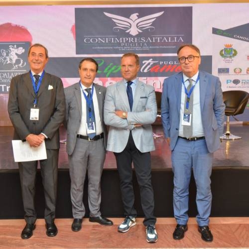 Meeting Puglia Ripartiamo - ConfimpresaItalia premia 12 aziende pugliesi