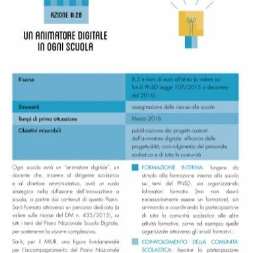 ACCOMPAGNARE LA SCUOLA NELLA SFIDA DELL’'INNOVAZIONE