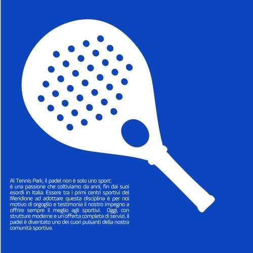 Padel is the new cool. 1